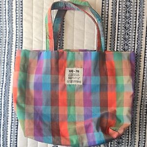 Urban Outfitters Checkered Mini Tote Bag